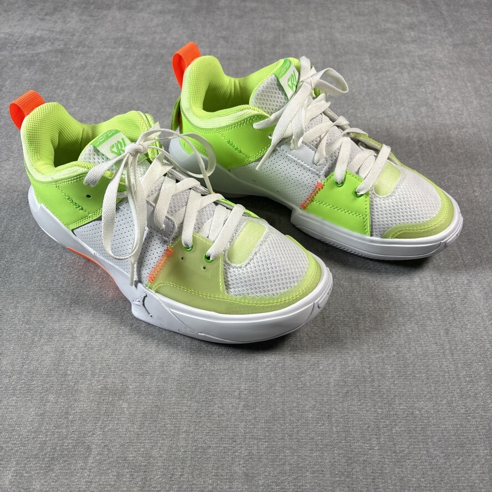 Jordan Why Not .6 White Green Orange Youth Size 6Y Sneakers FD2338-103